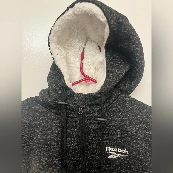 Reebok faux fur sherpa jacket - Picture 3 of 7